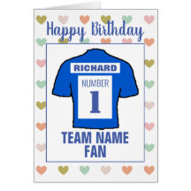 Grattis på födelsedagen Football Fläkt