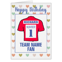 Grattis på födelsedagen Football Fläkt