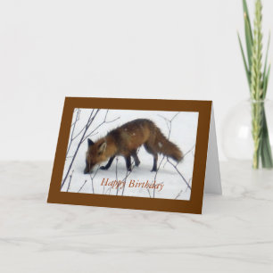 Grattis på födelsedagen för alla ramfox kort