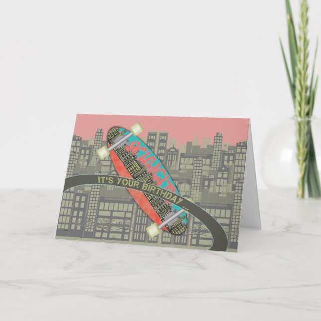 Grattis på födelsedagen för kort (Framsida)