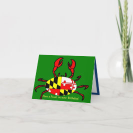 Grattis på födelsedagen för Marylanders Kort