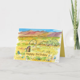 Grattis på födelsedagen för metalldetektering av ö kort