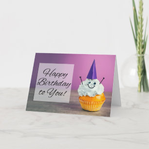 Grattis på födelsedagen För någon Cute Cupcoa på L Helgkort