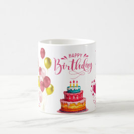 Grattis på födelsedagen för treåringar design kaffemugg