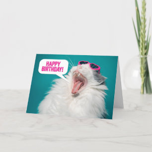 Grattis på födelsedagen för vilken som helst för f helgkort
