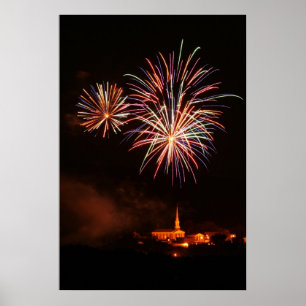 Grattis på födelsedagen Förenta staterna Poster