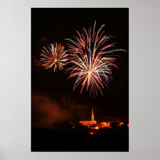 Grattis på födelsedagen Förenta staterna Poster