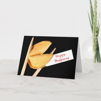 Grattis på födelsedagen Fortune Cookie Kort