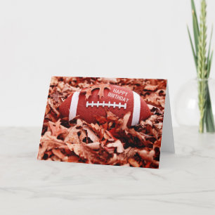 grattis på födelsedagen fotbollskort kort