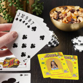 Grattis på födelsedagen Foto Kudd | Personlig gåva Casinokort