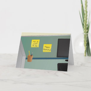 Grattis på födelsedagen från allihop! kort