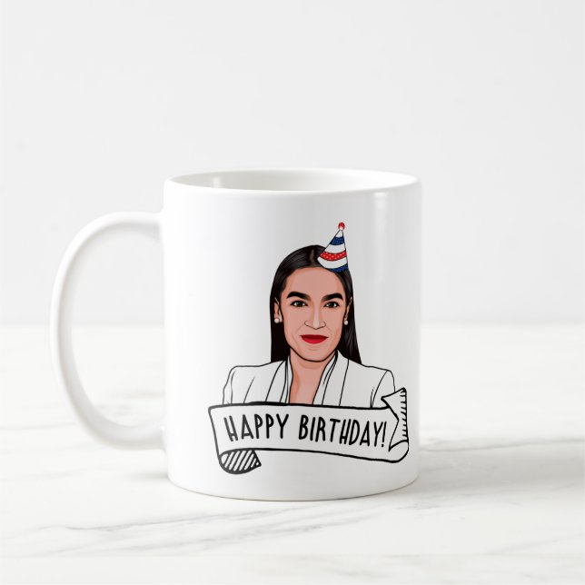 Grattis på födelsedagen från AOC Kaffemugg (Vänster)