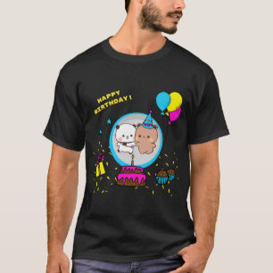 Grattis på födelsedagen från Bubu Panda till Dudu  T Shirt