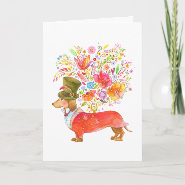 Grattis på födelsedagen! Från din lojala gentleman Kort (Framsida)