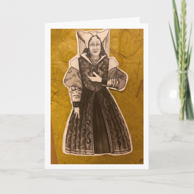 Grattis på födelsedagen från drottningen kort (Framsida)