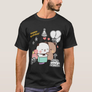 Grattis på födelsedagen från Dudu Bear och Bubu Pa T Shirt