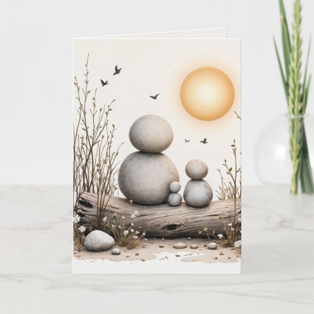 Grattis på födelsedagen från familjen kort (Framsida)