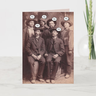 "Grattis på födelsedagen från Gang" Funny Kort