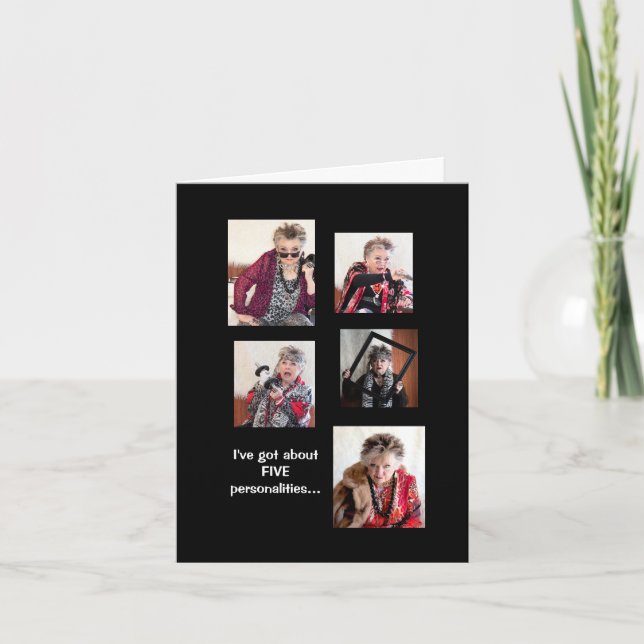 Grattis på födelsedagen från hela mitt kort (Framsida)