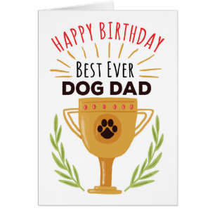 Grattis på födelsedagen från hunden - bäst hälsningskort