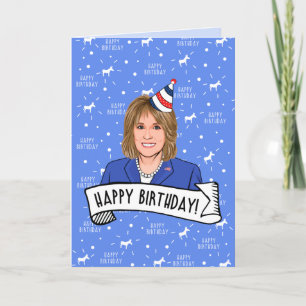 Grattis på födelsedagen från Jill Biden Kort