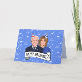 Grattis på födelsedagen från Joe och Jill Biden Tack Kort