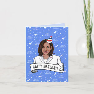 Grattis på födelsedagen från Kamala Harris Kort
