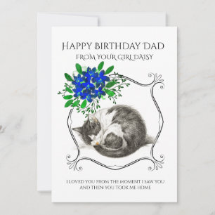 Grattis på födelsedagen från KAT-Helgdag Julkort