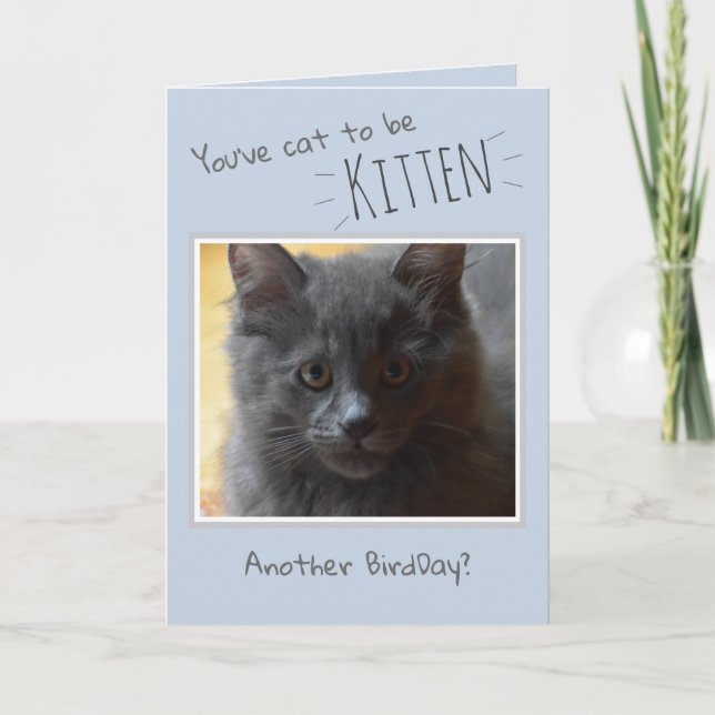 Grattis på födelsedagen från kundkortet kort (Framsida)