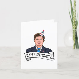 Grattis på födelsedagen från Mayor PB Kort