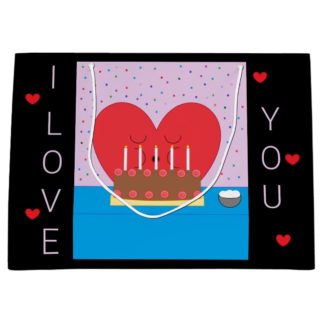 Grattis på födelsedagen, från mitt hjärta till dit (Framsidan)