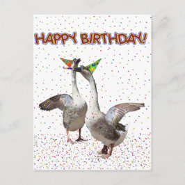 Grattis på födelsedagen från Party djur Vykort