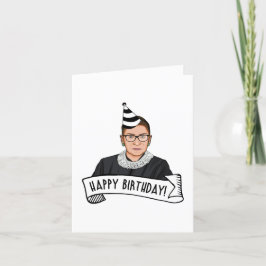 Grattis på födelsedagen från Ruth Bader Ginsburg Kort