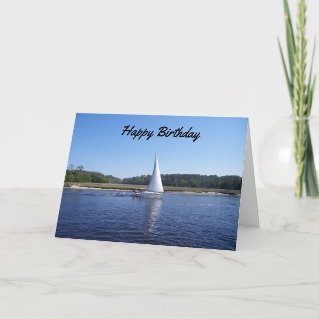 ***GRATTIS PÅ FÖDELSEDAGEN*** FRÅN SJÖ KORT (Framsida)