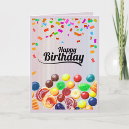 Grattis på födelsedagen Frukt Födelsedagsgratulati Kort
