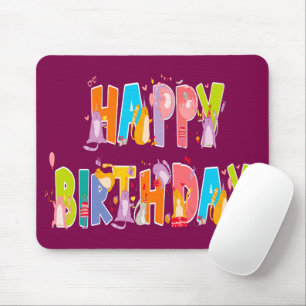 Grattis på födelsedagen Funny Cat Lover Bday Firan Musmatta