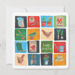 Grattis på födelsedagen  gård | Kort för hälsning