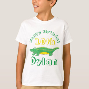 Grattis på födelsedagen Gator Alligator Croc Croko T Shirt