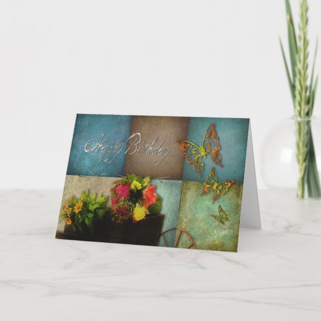 GRATTIS PÅ FÖDELSEDAGEN - GENERALFLÖDEN - LAND KORT (Framsida)