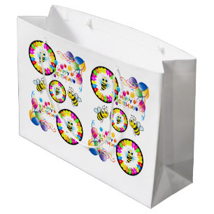 Grattis på födelsedagen Gift Bag Bumblebee