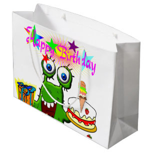 Grattis på födelsedagen Gift Bag Monster