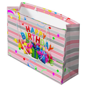 Grattis på födelsedagen Gift Bag Rand