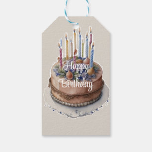Grattis på födelsedagen Gift Märkre Presentetikett