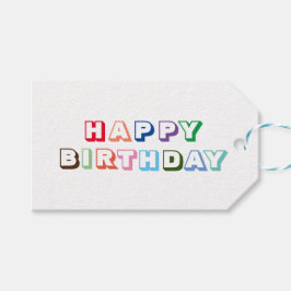 Grattis på födelsedagen Gift Märkre Presentetikett