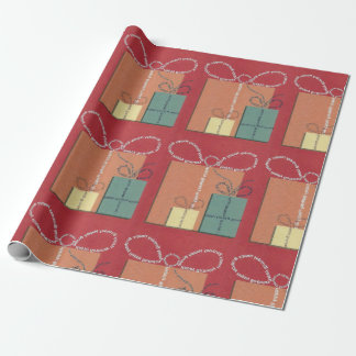 Grattis på födelsedagen Gift med Bow Presentpapper