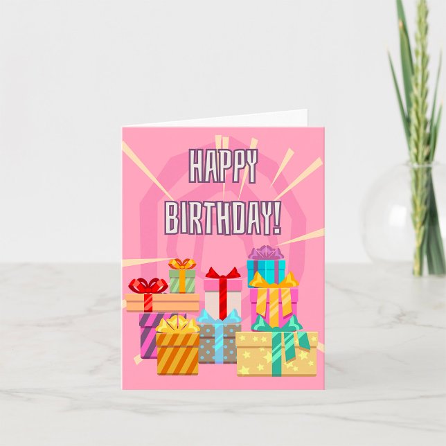 Grattis på födelsedagen Gifts Kort (Skapare uppladdad)