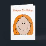 grattis på födelsedagen Ginger Nöt Friend eller re Kort<br><div class="desc">Vänster- eller relationskort för Grattis på födelsedagen Ginger Nöt

Lustigt kort för dina ingervänner att läsa och öppna på sin födelsedag.

Utskrivet kort av högsta kvalitet

Innehåller kuvert</div>