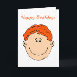 grattis på födelsedagen Ginger Nöt Friend eller re Kort<br><div class="desc">Vänster- eller relationskort för Grattis på födelsedagen Ginger Nöt

Lustigt kort för dina ingervänner att läsa och öppna på sin födelsedag.

Utskrivet kort av högsta kvalitet

Innehåller kuvert</div>