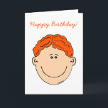 grattis på födelsedagen Ginger Nöt Friend eller re Kort<br><div class="desc">Vänster- eller relationskort för Grattis på födelsedagen Ginger Nöt

Lustigt kort för dina ingervänner att läsa och öppna på sin födelsedag.

Utskrivet kort av högsta kvalitet

Innehåller kuvert</div>