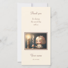 Grattis på födelsedagen Girl 01 Spara Datumet